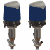 PEX PEAX sampling valve - PEAX DN15 DIN mini clamp Ø 34 with Sorio control top
