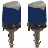 PEX PEAX sampling valve - PEAX DN6 DIN mini clamp Ø 34 with Sorio control top