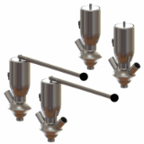 PEX PEAX sampling valve - PEAX DN15 DIN pipe line welded