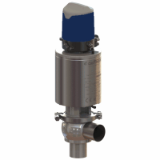 DCX3 DCX4 shut-off and divert valve - Adjustable relief DCX3 L body with Sorio control top