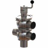 DCX3 DCX4 shut-off and divert valve - Manual DCX4 L/T body
