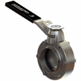 DPX DPAX butterfly valve - DPX manual butterfly valve w/ lockable handle