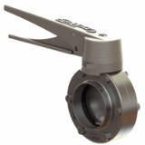 DPX DPAX butterfly valve - DPX manual butterfly valve w/ multi-position handle