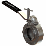 DPX DPAX butterfly valve - DPX manual butterfly valve w/ lock screw handle